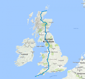 Land's End to John O'Groats Cycle Route